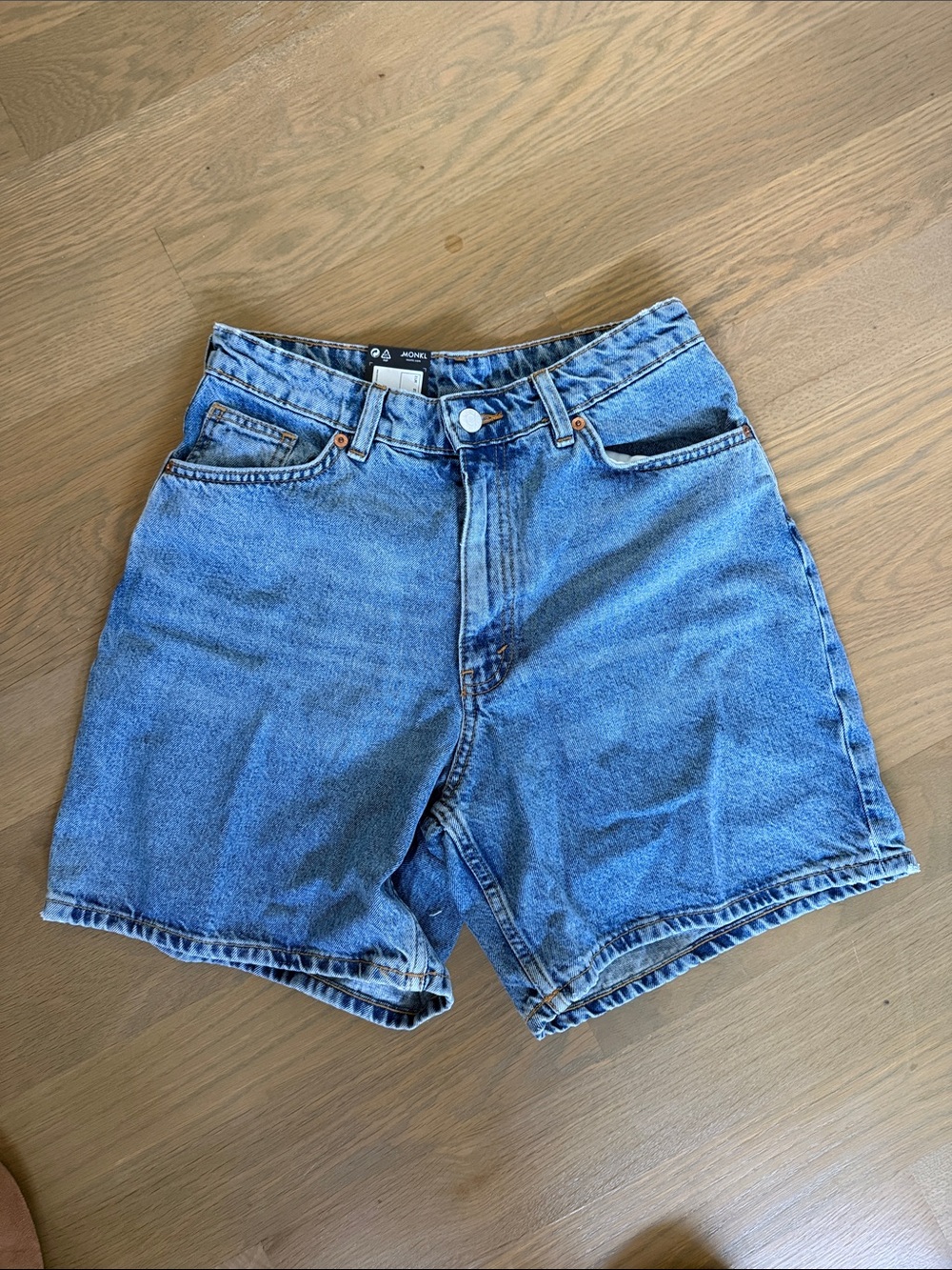 NWT Classic High-Waist Blue Denim Women's Shorts